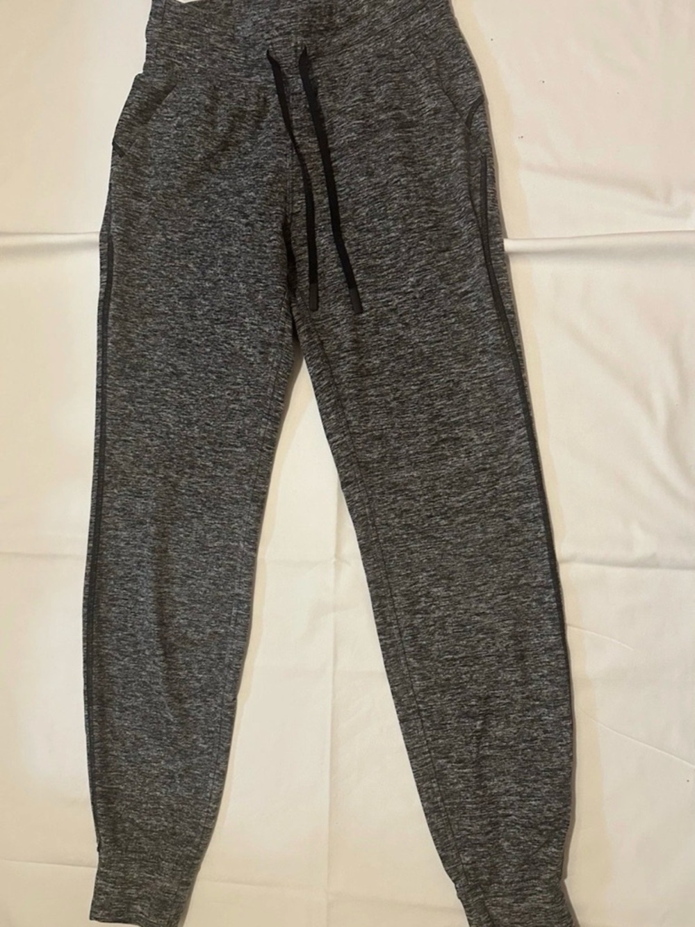 lululemon athletica Heathered Dark Gray Jogger Track Pants